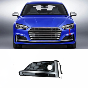 Rejilla de Luz Antiniebla Estilo S5 en Plástico Negro Brillante, Nueva ACC para Audi A5/S5 2020-2024 B9.5, Cubierta de Faro Delantero - Product Image 1