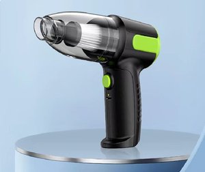 Aspiradora de Mano Recargable y Portátil para Automóvil, Aspiradora Pequeña, Recolector de Polvo para Limpiar Autos - Product Image 2