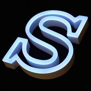 Nouveau style personnalisé, lettres rétro-éclairées par LED, lettres lumineuses et lumineuses, lettre de canal de signe éclairé par le visage - Product Image 3