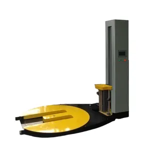 Máquinas Envolvedoras <span class=keywords><strong>de</strong></span> Palés con Plataforma Giratoria y Cubierta Elástica para Empaquetado <span class=keywords><strong>de</strong></span> Alimentos, <span class=keywords><strong>Precio</strong></span> <span class=keywords><strong>de</strong></span> Fábrica, Personalizadas - Product Image 1