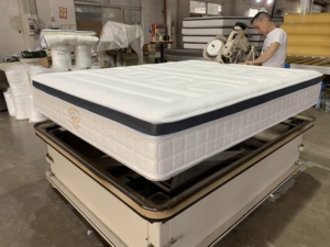 Matelas King Size en Stock – Tissu Habillement Tissé, Ressorts Ensachés, Mousse Hybride, Meuble de Chambre, Matelas à Mémoire de Forme - Product Image 3