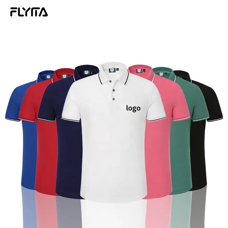 Günstiger Preis Golf Polo Shirt Unisex Sport Quick Dry Slim Fit Plain Bio-Baumwolle Besticktes T-Shirt Polo Shirts Herren