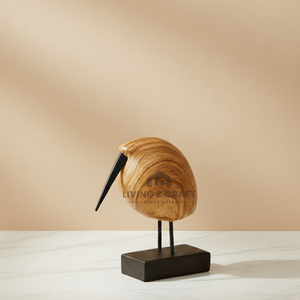 Figura Decorativa de Madera y Metal de Diseño Único para Espacios Residenciales y Comerciales, Suministro Disponible en Todo el Mundo - Product Image 2