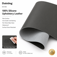 Revêtement de siège de voiture en cuir synthétique silicone, tissu intérieur automobile, faible teneur en COV, ignifuge, imperméable, résistant aux UV, en rouleau