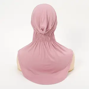 Hot new puller hat mercerized cotton material bottom hat soft bottom scarf New Arrivals All Season Most Comfortable Hijab