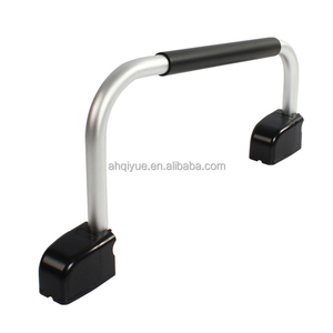 Poignée de porte d'entrée pliante pour camping-car, <span class=keywords><strong>caravane</strong></span>, motorhome, en aluminium blanc/noir, <span class=keywords><strong>prix</strong></span> avantageux - Product Image 3