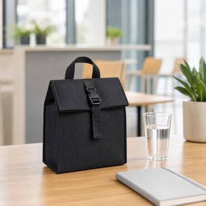 Sac isotherme personnalisé en polyester imperméable avec logo, maintien au froid pour le bureau, les pique-niques et les repas - Product Image 6