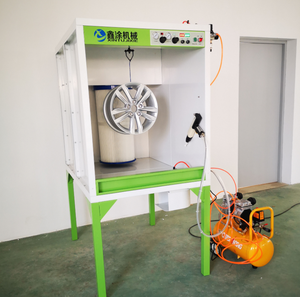 Hobby utilisation à domicile utilisation en laboratoire petite cabine de pulvérisation de poudre pour l'industrie du revêtement en poudre - Product Image 4