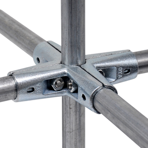 Connecteurs de tuyaux en fonte malléable galvanisée 3/4 et raccords de tubes ronds - Product Image 5