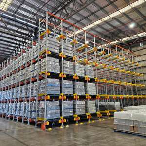 نظام رفوف التخزين الآلي ثنائي الاتجاه معتمد من CE لتخزين سلسلة التبريد في المستودعات - Product Image 2