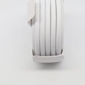 Câble de charge rapide 240W 5A en nylon tressé blindé Type-C vers Type-C de 2m avec conducteur en cuivre pur pour iPhone, iPad et batteries externes - Product Image 4