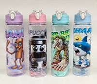 Bouteille d'Eau pour Enfants Kecolove en Gros, 900ml, Sans BPA, Bon Marché, Capybara, pour Sports de Plein Air, École, Cadeau Étudiant, avec Sangle