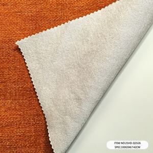 Tela <span class=keywords><strong>de</strong></span> Chenilla para Sofá, Estilo Liso, Impermeable, Transpirable, Recubierta <span class=keywords><strong>de</strong></span> PE, Poliéster para Tapicería, Muebles Resistentes - Product Image 4