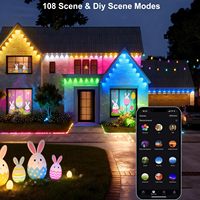 Luces LED RGBW Permanentes para Exteriores, IP68, de Aluminio, para Almacenes