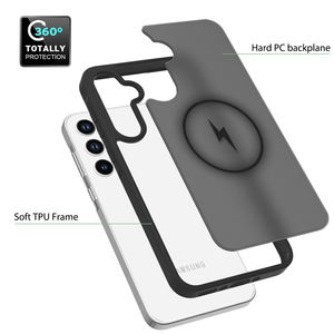 <span class=keywords><strong>Coque</strong></span> de téléphone magnétique sans fil transparente antichoc à effet peau en acrylique haute qualité pour Samsung <span class=keywords><strong>Galaxy</strong></span> A35 <span class=keywords><strong>5G</strong></span> - Nouveau - Product Image 5