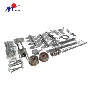 Kit d'accessoires pour porte supérieure de <span class=keywords><strong>Garage</strong></span>, boîte, matériel pour portes en acier galvanisé 8x7 9x7 - Product Image 1