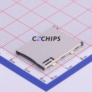 <b>SIM</b>-214 <b>SIM</b> <b>Card</b> Connector SMD Connector Self-Return Type Mini <b>SIM</b> <b>Card</b> <b>Card</b> <b>Holder</b> 1.9mm - Product Image 1