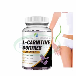 Ausreson L-Carnitine Gummies Vegan <b>Creatine</b> Monohydrate OEM Gummy Organic Pre Workout Slimming L- Carnitine Gummies - Product Image 1