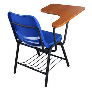 Sillas Escolares con Reposabrazos para Tablet, Silla con Pupitre, Silla para Estudiantes con Tablero de Escritura, Silla Universitaria, Silla de Formación - Product Image 4