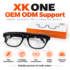 Lunettes Intelligentes IA 2026 XK One Pro avec Traduction en 15 Langues, Assistant Vocal, Caméra 1MP, BT 5.4, 260mAh, 37.5g, OEM - Product Image 2