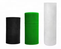 Fabrication de filets à mailles carrées en plastique PE-HD 280 g/m² Clôture grillagée pour jardin, maison et extérieur