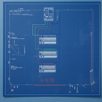 Armoire de distribution d'alimentation à barrette de connexion dédiée pour ligne de production IC et ligne de panneaux plats, 125A 3T125 380V, avec prises
