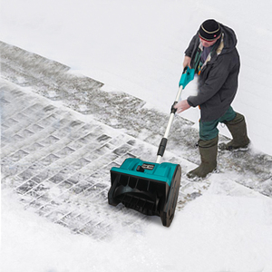 2024 Nieuwe Maatwerk 21V Draadloze Elektrische Sneeuwblazer Machine Tuin Straat Sneeuwwerper Schop Te Koop - Product Image 6
