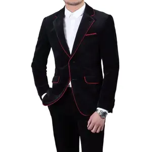 उत्कृष्ट सामग्री चीनी 100% ऊन कपड़े औपचारिक काम रंगीन जाकेट सूट पुरुषों के लिए पहले से शर्त कार्यालय सूट व्यापार