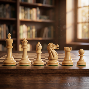 Reykjavik Style <b>Wooden</b> <b>Chess</b> <b>Set</b> Sheesham Boxwood Pieces with Table Game Unique Design Manufacturer & Exporter - Product Image 2