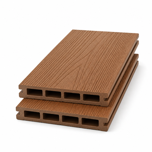 Planches de terrasse composites ASA de 3e génération 3000x125x22.5mm, anti-fuite, WPC, R11, antidérapantes, Euroclass B - Product Image 2