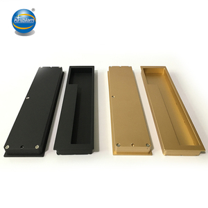 Simple Embedded Zinc Cabinet Handle Hidden Handle Wardrobe Drawer Sliding <strong>Door</strong> for Kitchen Dresser Bedroom Bathroom Living Room - Product Image 6