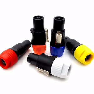 Connecteurs Speakon type nl4fc, câble 4 pôles, prise mâle, connecteur audio pour haut-parleur Caron - Product Image 1