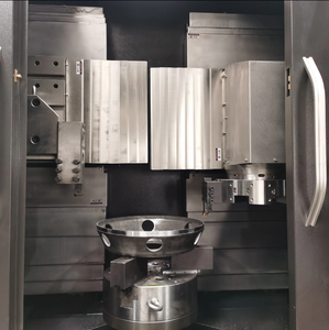 Tour CNC vertical UYANG VT5060 Taïwan, robuste, diamètre <span class=keywords><strong>de</strong></span> rotation maximal 600 mm, haute précision, commande GSK, économie d'énergie - Product Image 6