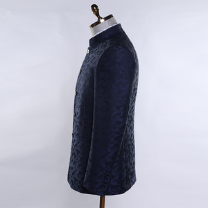 <span class=keywords><strong>Trajes</strong></span> de cuello formales chinos de precio al por mayor <span class=keywords><strong>para</strong></span> hombres, <span class=keywords><strong>trajes</strong></span> de boda de talla grande personalizados <span class=keywords><strong>para</strong></span> hombres - Product Image 6