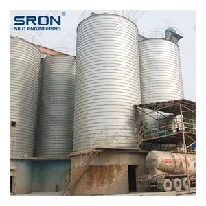 High Quality 1000t Cement Silo Fly Ash Silo Cement Tank Cement Storage Tank