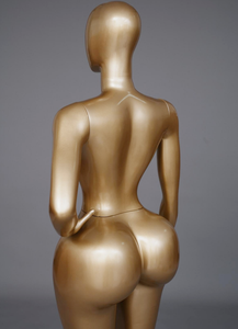Maniquí de Plástico Femenino Curvilíneo BBL al por Mayor con Pechos <span class=keywords><strong>Grandes</strong></span>, Trasero Grande, Cuerpo Completo, Talla Grande, Maniquíes Brasileños BBL con Acabado Dorado - Product Image 6