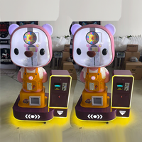 Distributeur de bonbons en capsules en forme d'ours mignon, grande et petite taille, pour jeux d'arcade pour enfants, à monnayeur, fabrication chinoise