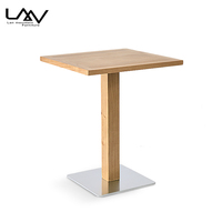 Ensemble de tables et chaises de café, style rétro vintage, bon prix, pour le restaurant, 4 pièces