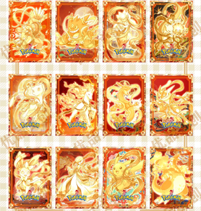 YQ Pokemoned Fan Art Stampa Colorata Decorazione 3D <span class=keywords><strong>da</strong></span> Esposizione Regalo Sigillato Collezione Pokemond Magnete <span class=keywords><strong>da</strong></span> Frigo con Sabbie Mobili Liquide per Famiglia - Product Image 6