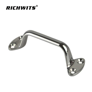 Precio de fábrica Hardware marino Manija de puerta de barco de alto pulido Cbinet de acero inoxidable con base para barcos. - Product Image 3