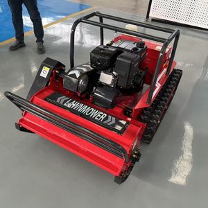 Livraison Gratuite Tondeuse Robot Diesel Industrielle Autonome 8600W 1000mm avec <span class=keywords><strong>Rouleau</strong></span> et Chariot à Chenilles Certifiée CE - Product Image 2