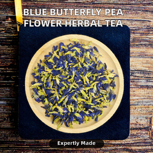 ราคาขายส่ง ชาดอกอัญชันแห้งสีฟ้า ชาสมุนไพรบานสะพรั่ง อายุการเก็บรักษา 18 เดือน - Product Image 2