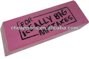 Gift logo Brand <b>Big</b> Size Promotion Giant <b>Pencil</b> Eraser - Product Image 3