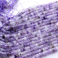 Discos de Piedra Natural de 2x4 mm, Redondos y Planos, en Forma de Moneda, Separadores de Gemas, Cuentas Sueltas, Adecuados para Hacer Pulseras y Joyería DIY