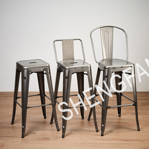 Tabourets de bar empilables <span class=keywords><strong>Tolix</strong></span> de couleurs en option de meubles commerciaux 65Cm tabourets de comptoir en métal <span class=keywords><strong>Tolix</strong></span> de cuisine - Product Image 6