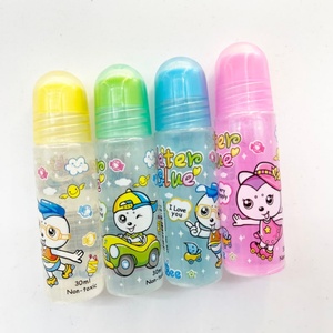 Prix bas, vente en gros, papeterie scolaire SURWIN, colle liquide transparente PVS non toxique 30 ml pour l'école, la maison et le bureau - Product Image 1