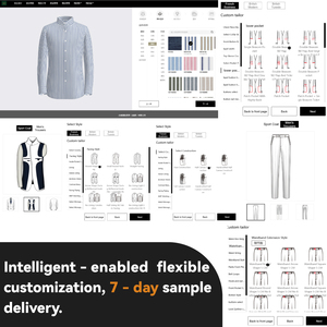 Traje de <span class=keywords><strong>Novio</strong></span> de Dos Piezas, Estilo Clásico y Lujoso, Corte Holgado, Talla Grande, Chaqueta y Pantalón, para Eventos Sociales - Product Image 5
