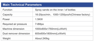 Machine de sablage la plus vendue avec une opération facile Machine de sablage intelligente de grande capacité - Product Image 6