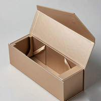 Boîte pliante en une seule pièce, boîte cadeau pliable pour Noël, Halloween, la Saint-Valentin et les cadeaux de fête, logo personnalisé