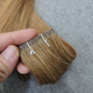 Extensions de cheveux vierges vietnamiens Dream Hair DR04 Hanoi, blanchis, à bandes adhésives, ondulés/lisses naturels, super double drawn, permanents, 2-2,5g, tous types - Product Image 6